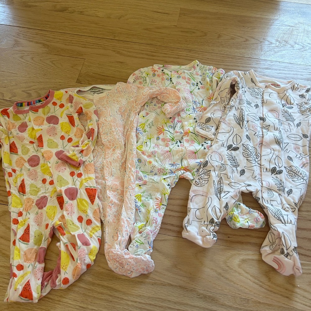 Magnetic Me babygirl pajamas